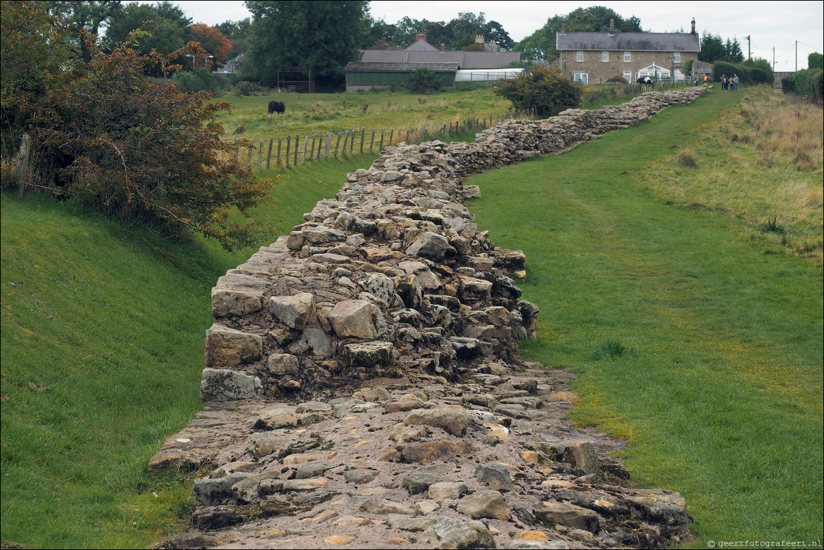 Hadrian Wall Walk -  Muur van Hadrianus Wallsend - Heddon-on-the-Wall