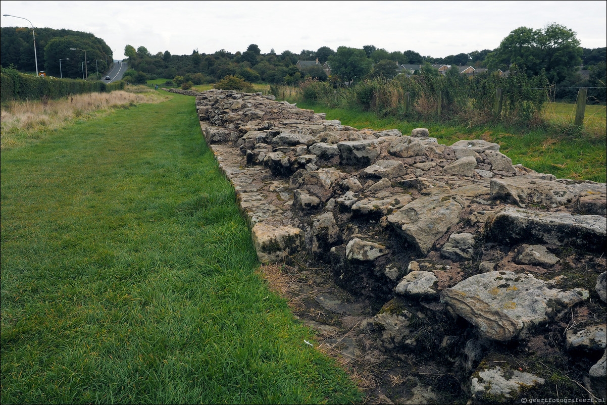 Hadrian Wall Walk -  Muur van Hadrianus Wallsend - Heddon-on-the-Wall