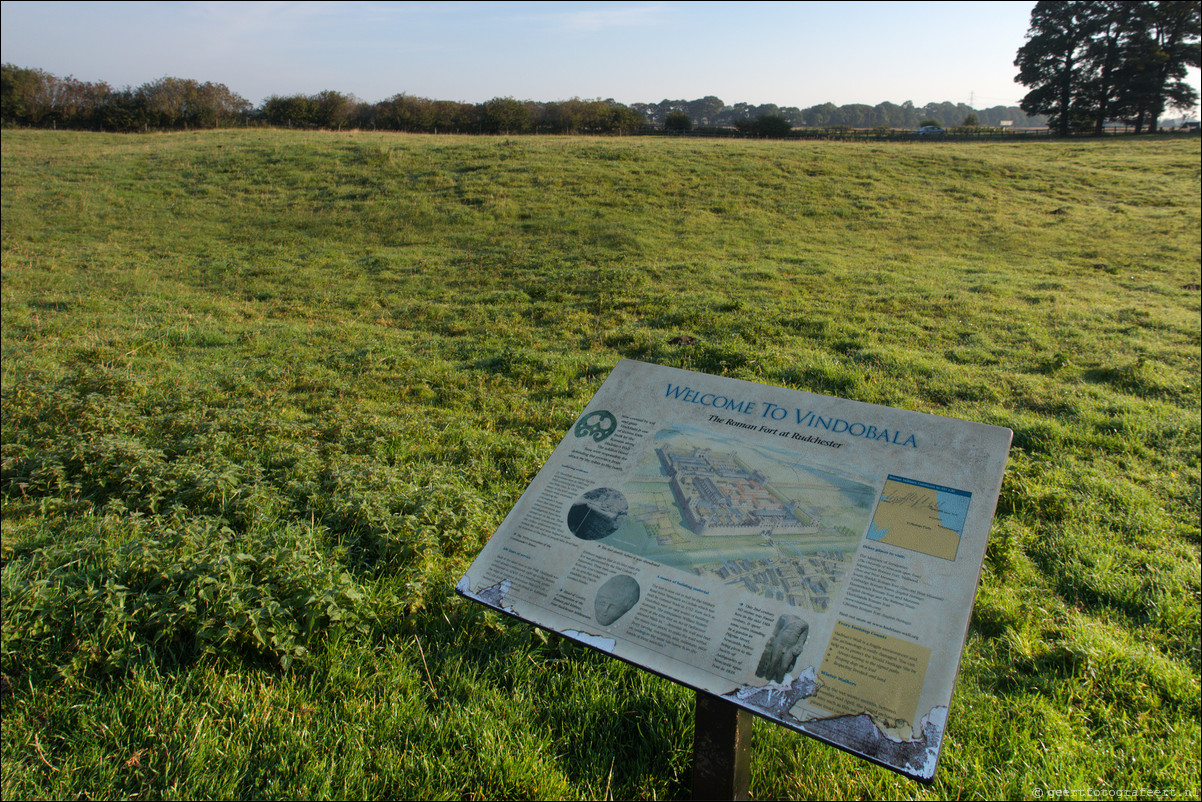 Hadrian Wall Walk -  Muur van Hadrianus Haddon-on-the-Wall - Chollerford