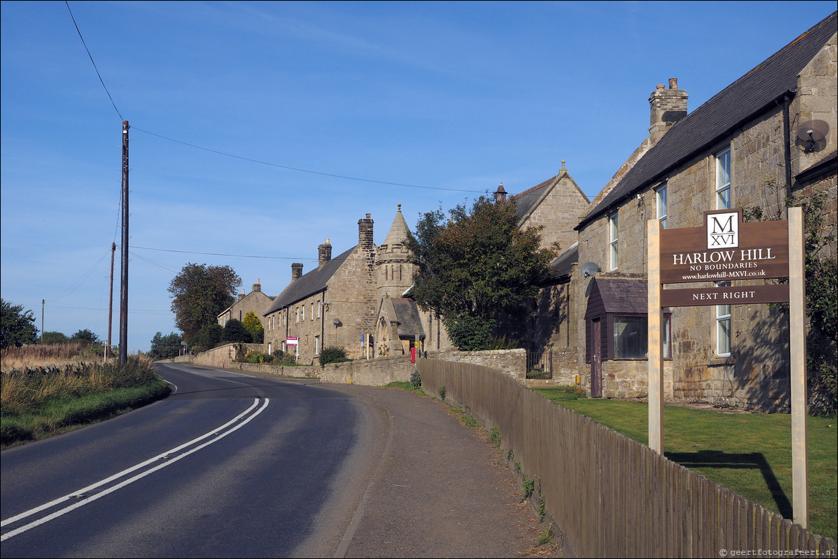 Hadrian Wall Walk -  Muur van Hadrianus Haddon-on-the-Wall - Chollerford