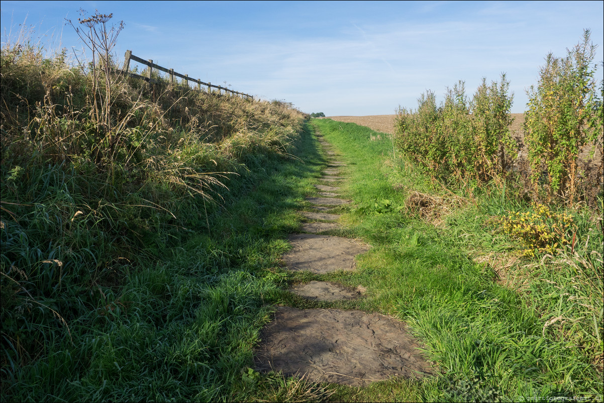 Hadrian Wall Walk -  Muur van Hadrianus Haddon-on-the-Wall - Chollerford