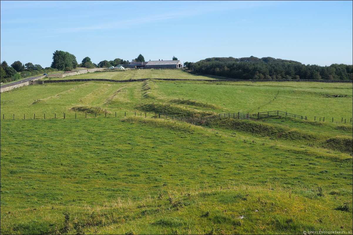 Hadrian Wall Walk -  Muur van Hadrianus Haddon-on-the-Wall - Chollerford