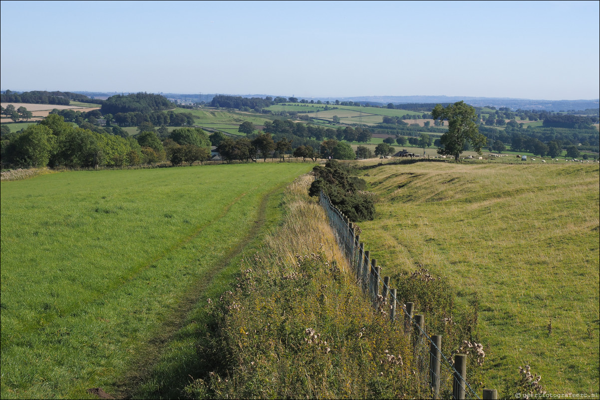 Hadrian Wall Walk -  Muur van Hadrianus Haddon-on-the-Wall - Chollerford