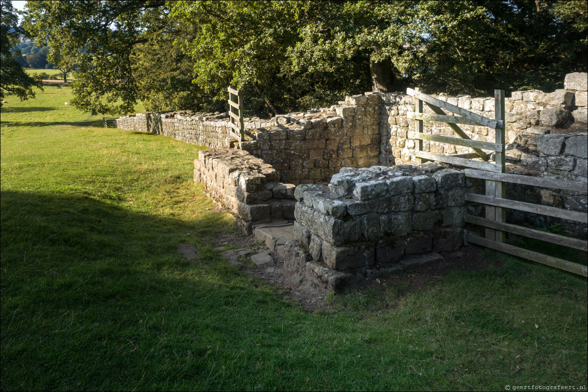 Hadrian Wall Walk -  Muur van Hadrianus Haddon-on-the-Wall - Chollerford