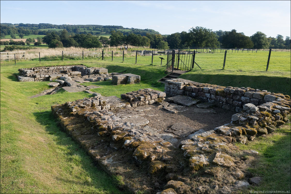 Hadrian Wall Walk -  Muur van Hadrianus Haddon-on-the-Wall - Chollerford