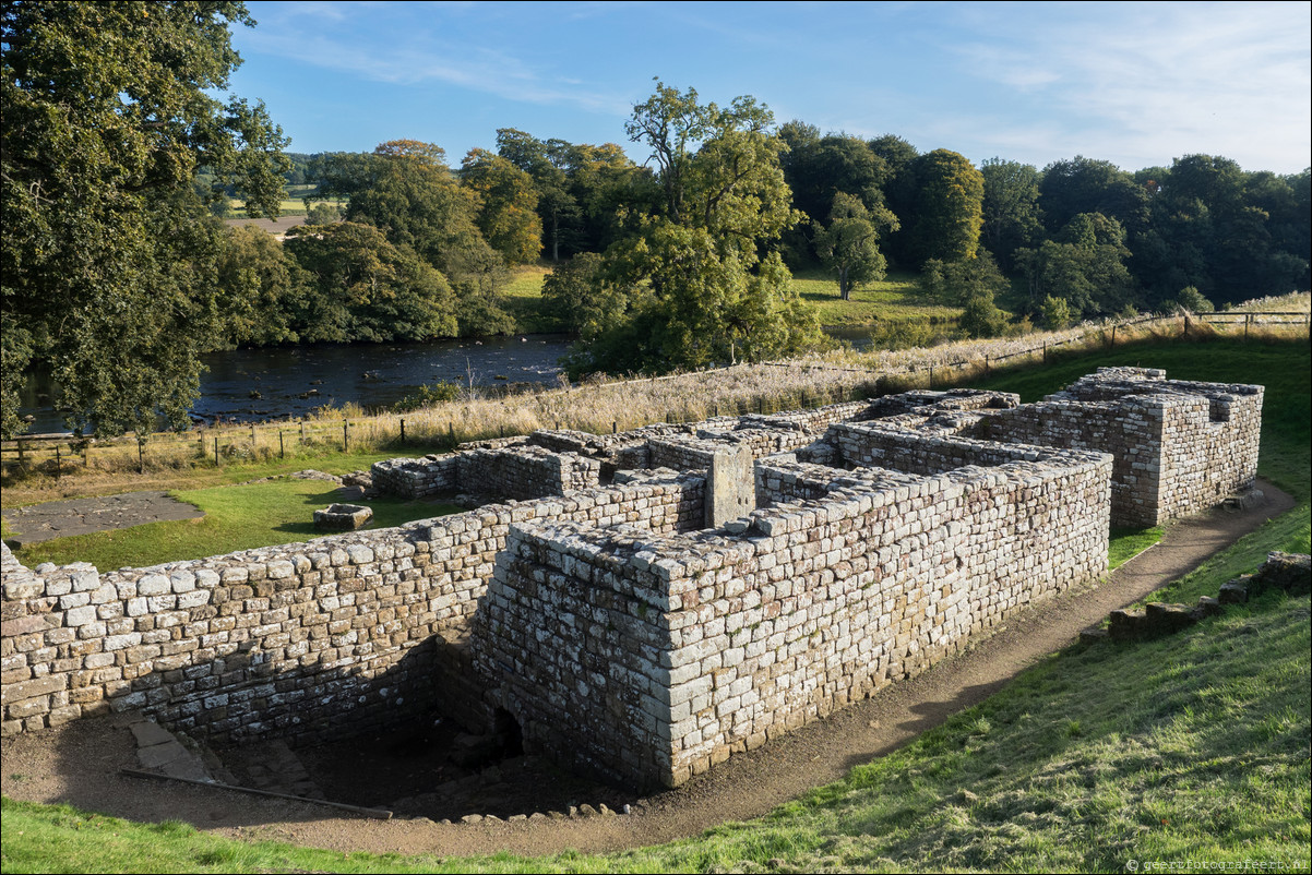 Hadrian Wall Walk -  Muur van Hadrianus Haddon-on-the-Wall - Chollerford