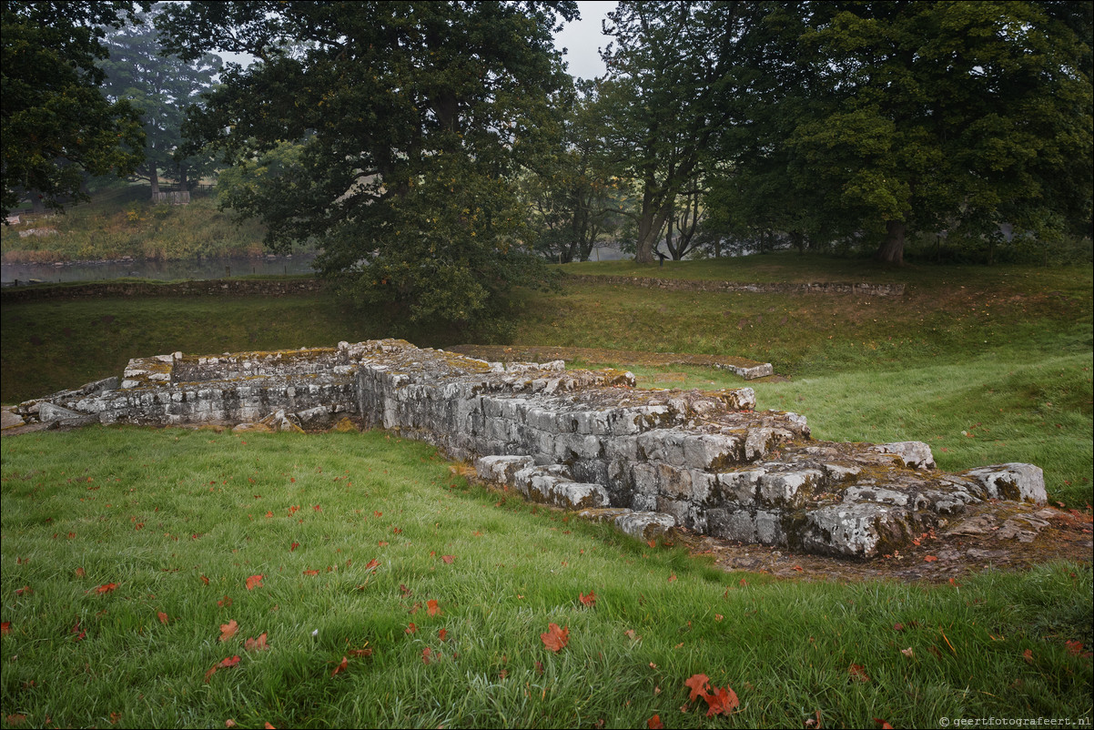 Hadrian Wall Walk -  Muur van Hadrianus Haddon-on-the-Wall - Chollerford