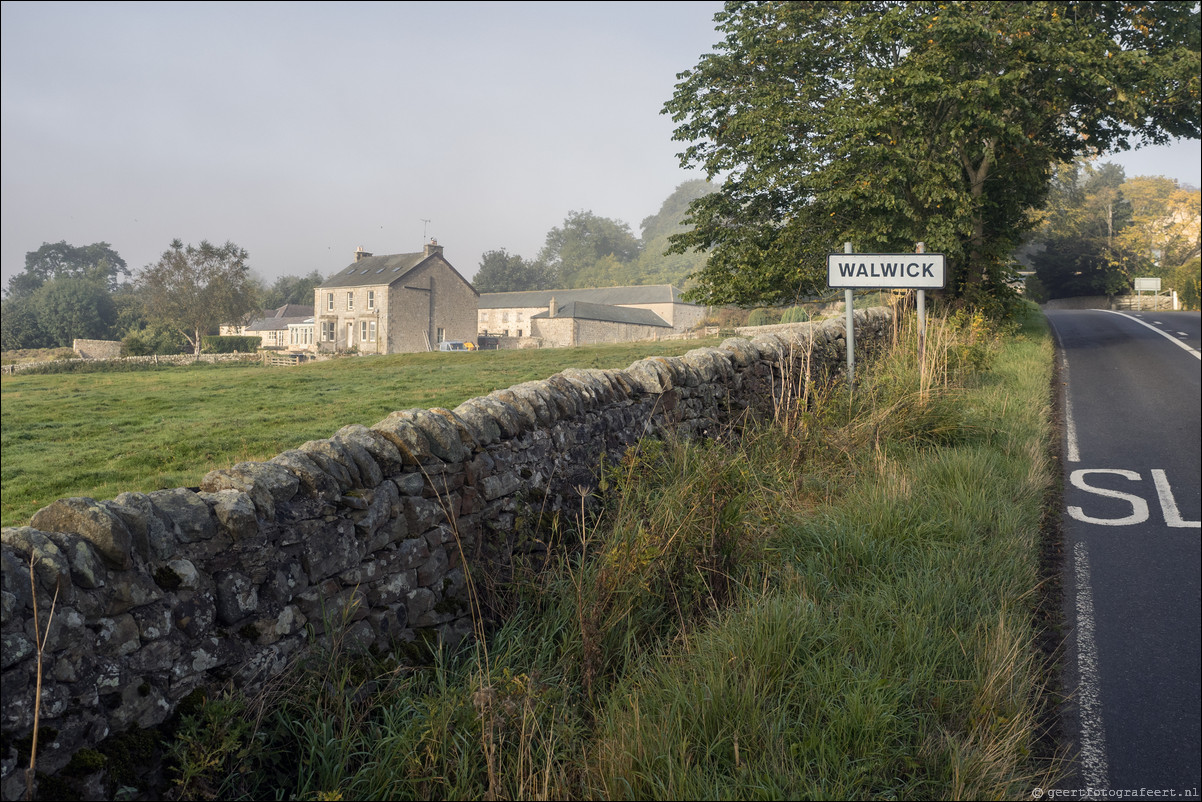 Hadrian Wall Walk -  Muur van Hadrianus - Chollerford - Once Brewed