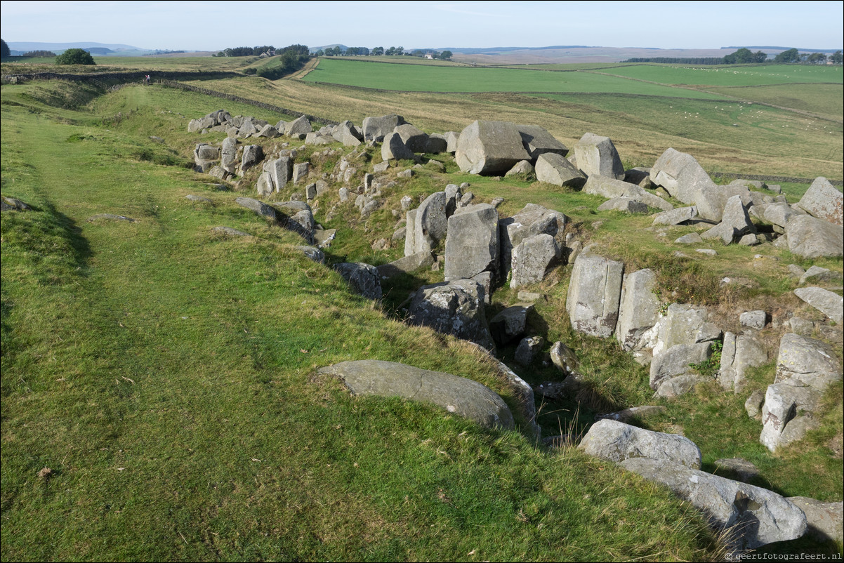 Hadrian Wall Walk -  Muur van Hadrianus - Chollerford - Once Brewed