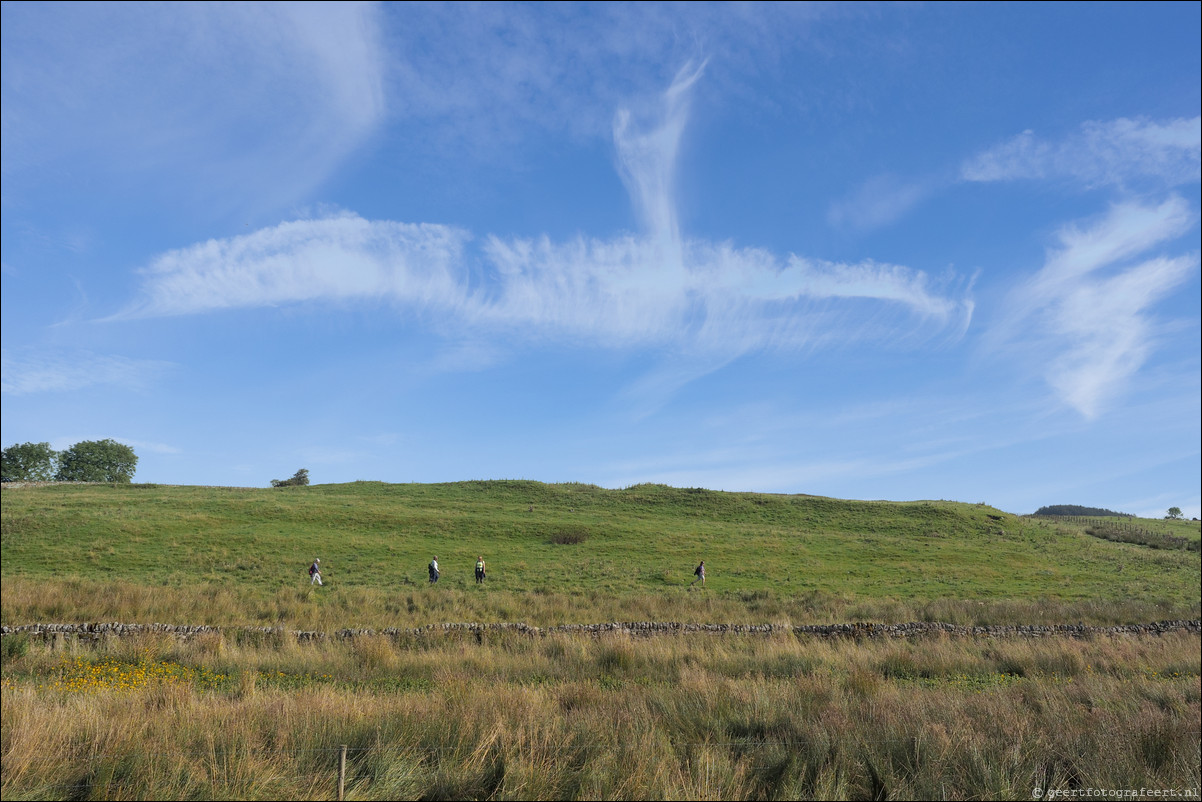 Hadrian Wall Walk -  Muur van Hadrianus - Chollerford - Once Brewed