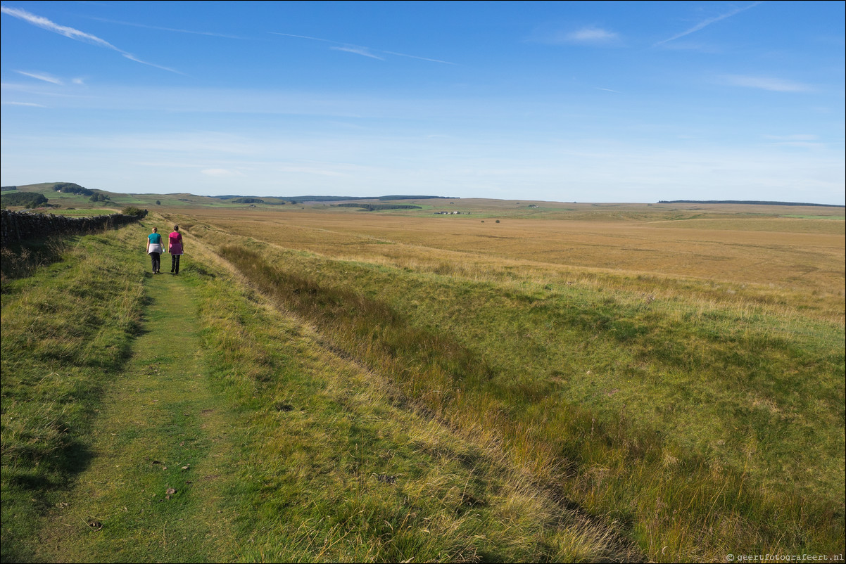 Hadrian Wall Walk -  Muur van Hadrianus - Chollerford - Once Brewed