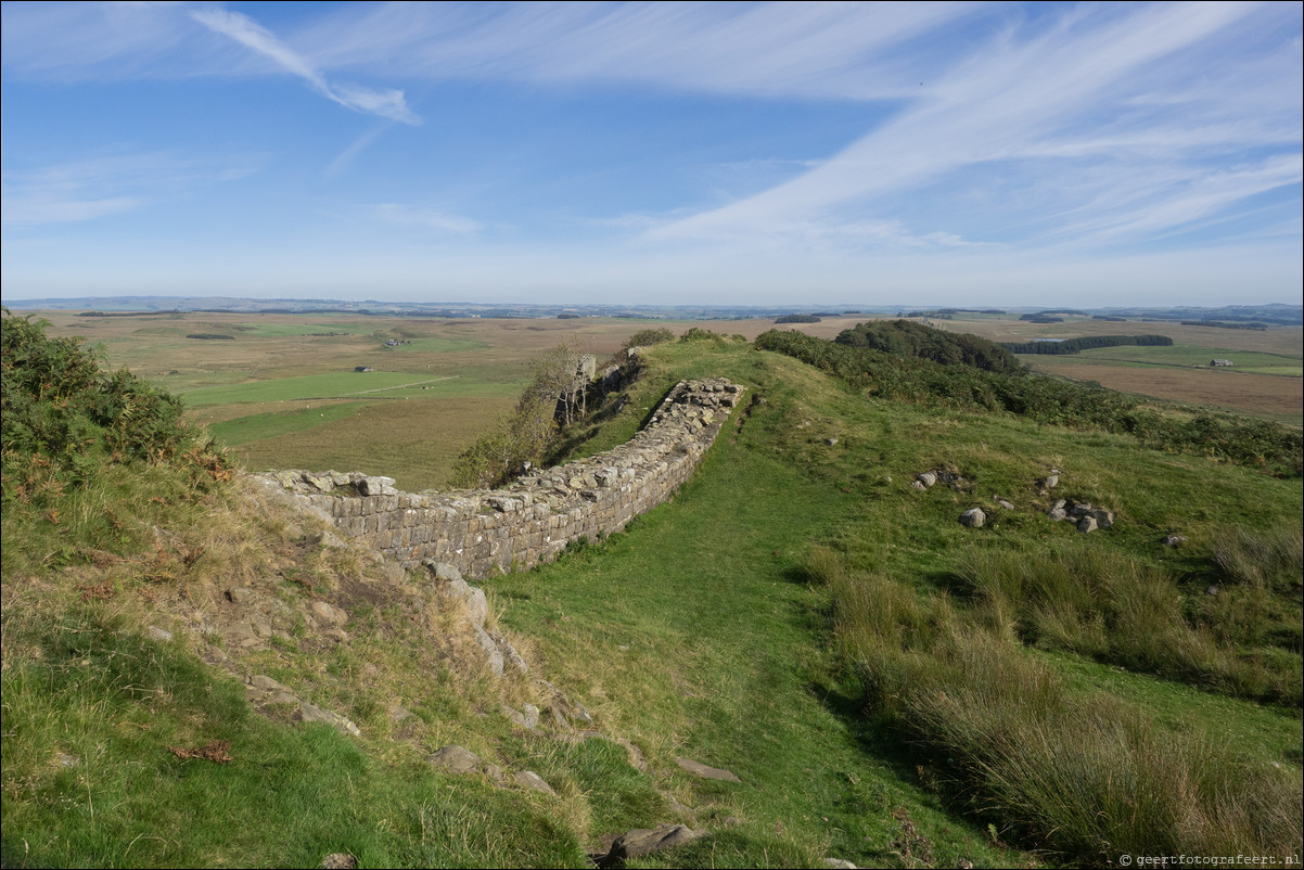 Hadrian Wall Walk -  Muur van Hadrianus - Chollerford - Once Brewed