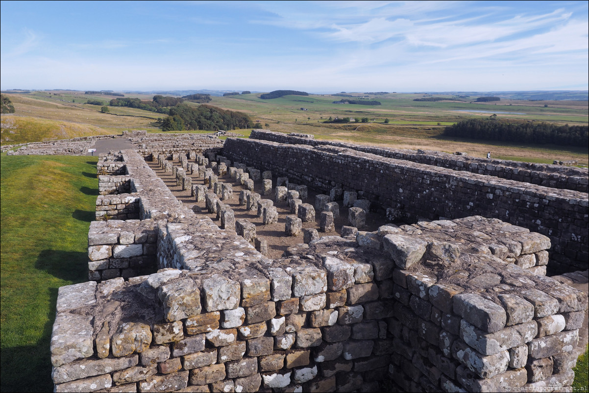 Hadrian Wall Walk -  Muur van Hadrianus - Chollerford - Once Brewed