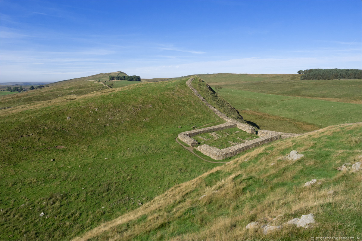 Hadrian Wall Walk -  Muur van Hadrianus - Chollerford - Once Brewed