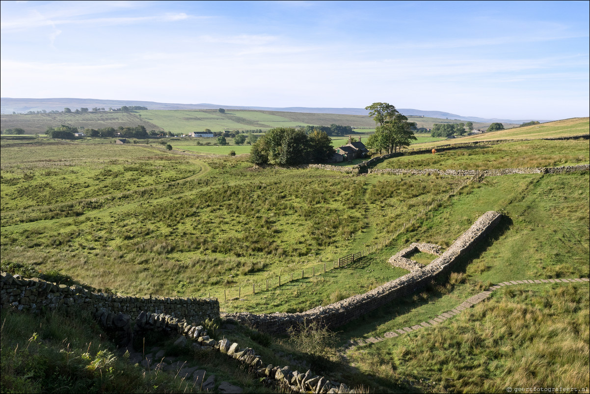 Hadrian Wall Walk -  Muur van Hadrianus - Chollerford - Once Brewed