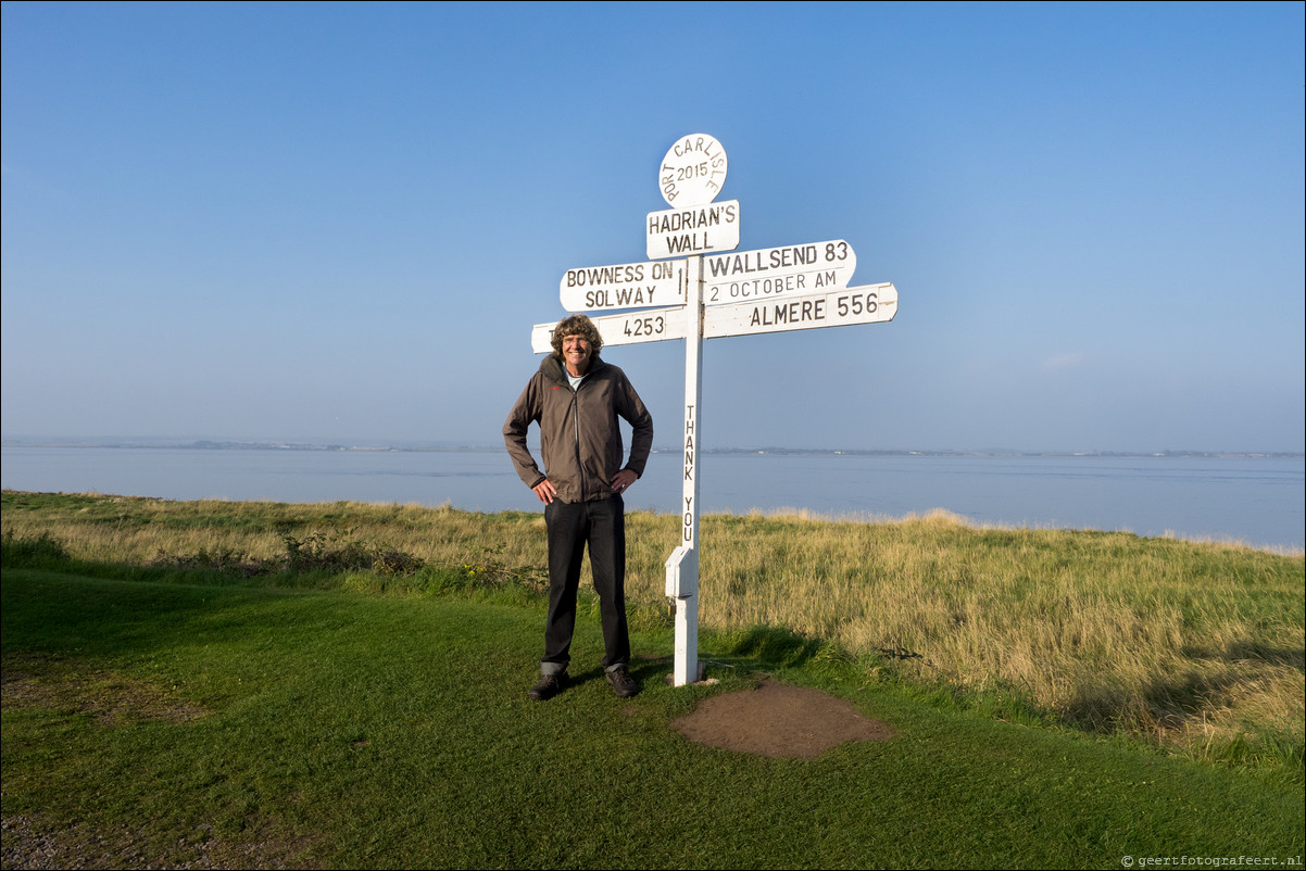 Hadrian Wall Walk -  Muur van Hadrianus Carlisle - Bowness-on-the-Solway