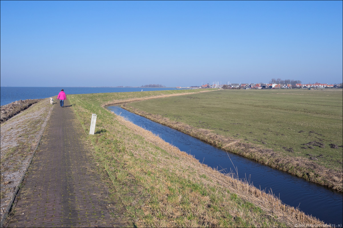 Zuiderzeepad Monnickendam Marken