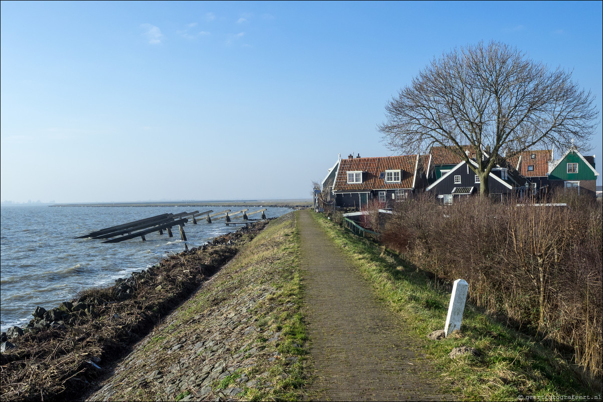 Zuiderzeepad Monnickendam Marken