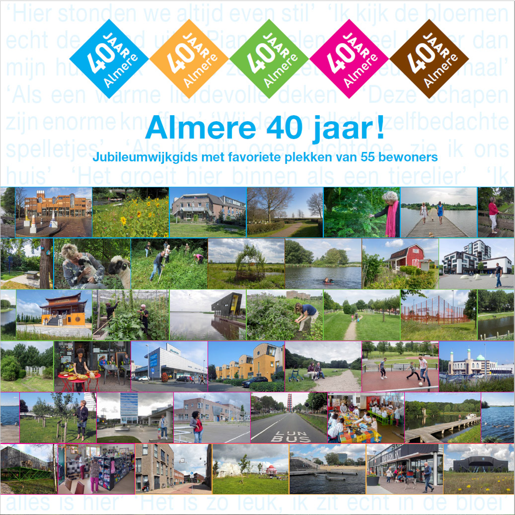 40jaar Almere: boek met verhalen uit de wijken