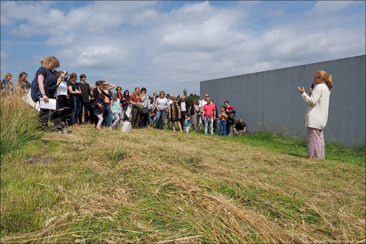 Land Art Live Performance Maria Pask - Dilatation