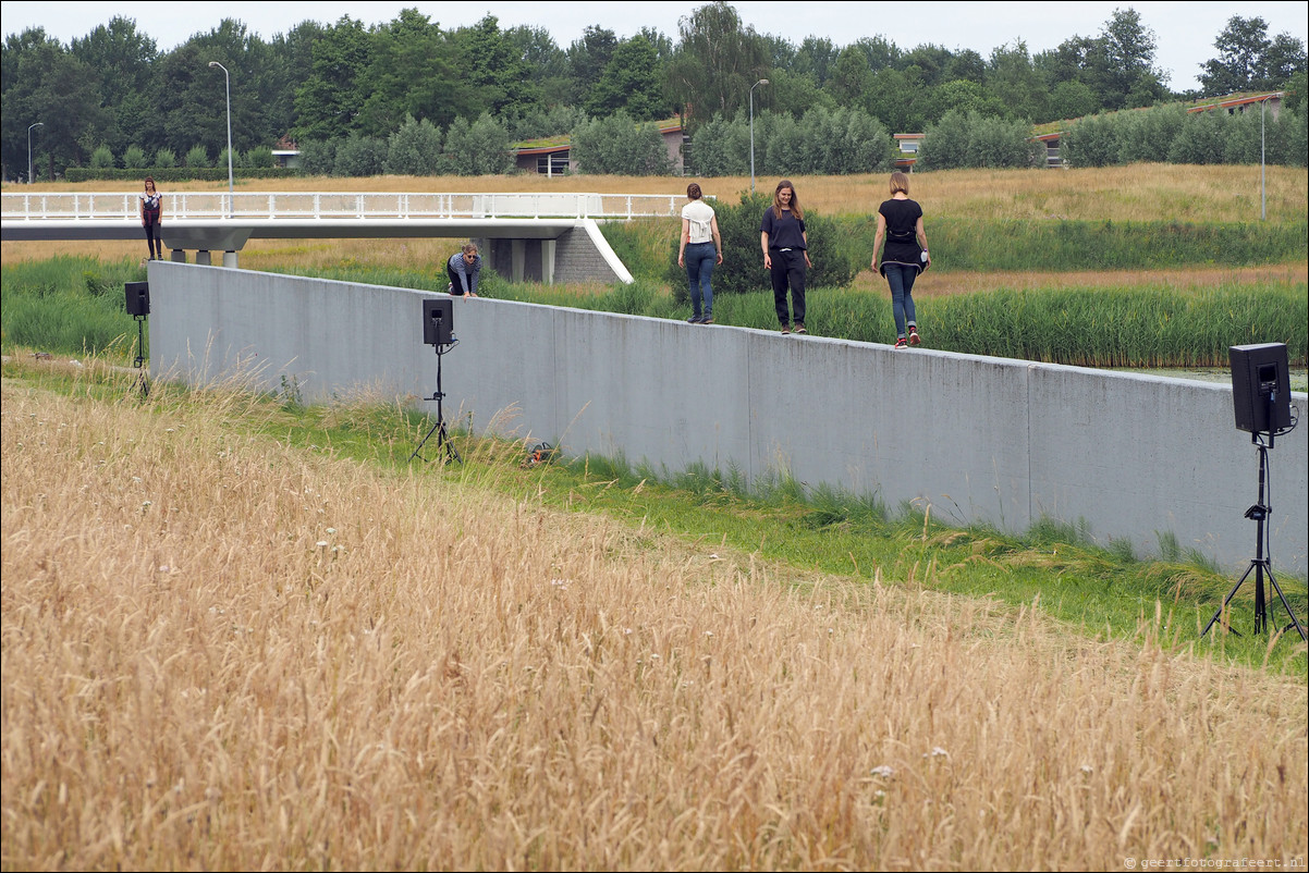 Land Art Live Performance Maria Pask - Dilatation