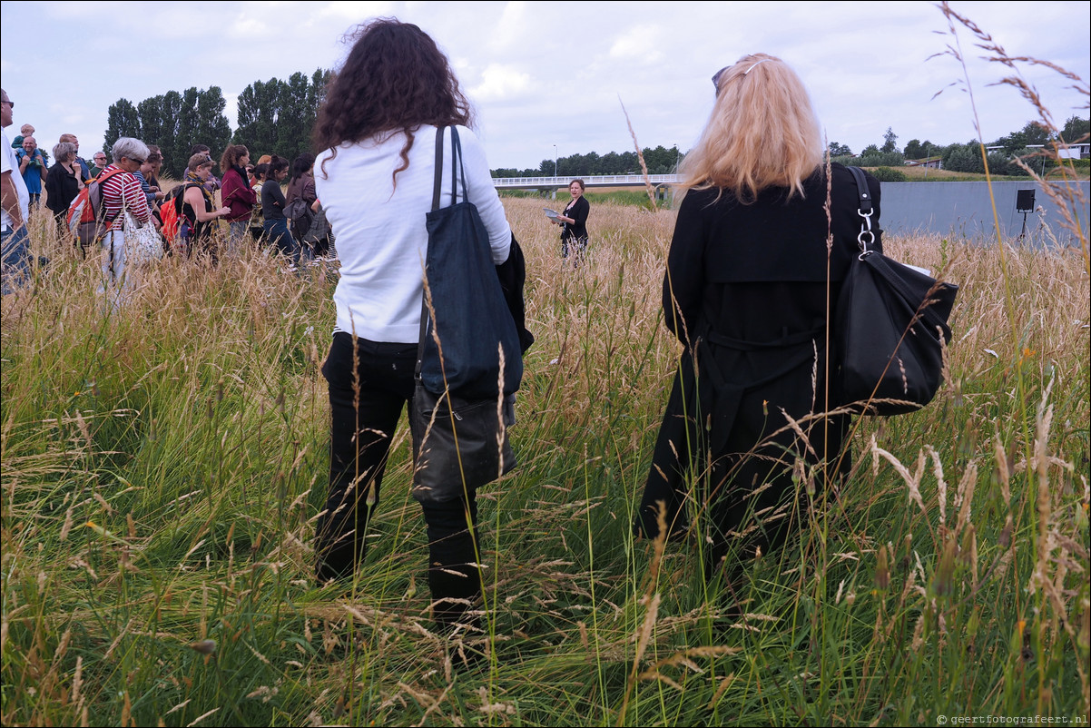 Land Art Live Performance Maria Pask - Dilatation