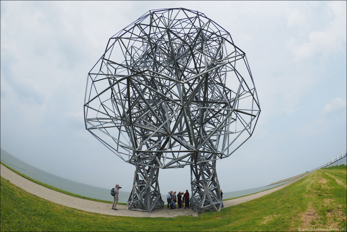 Land Art Flevoland:  Exposure (2010), Antony Gormley