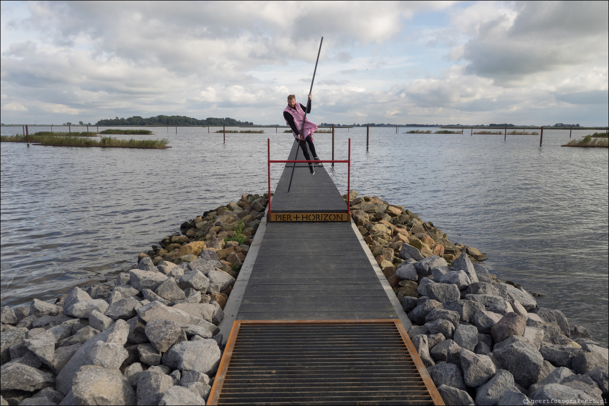 Land Art Flevolland Pier + Horizon