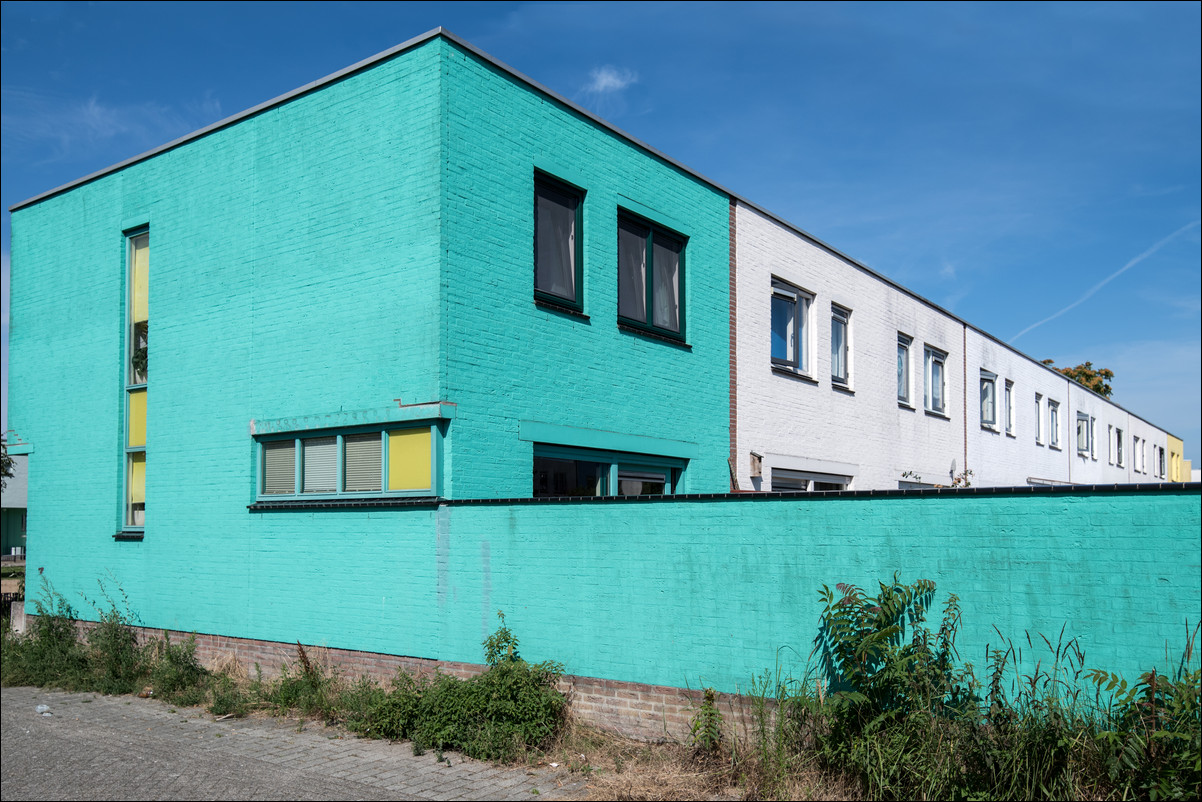 Almere Buiten Regenboogbuurt kleuren