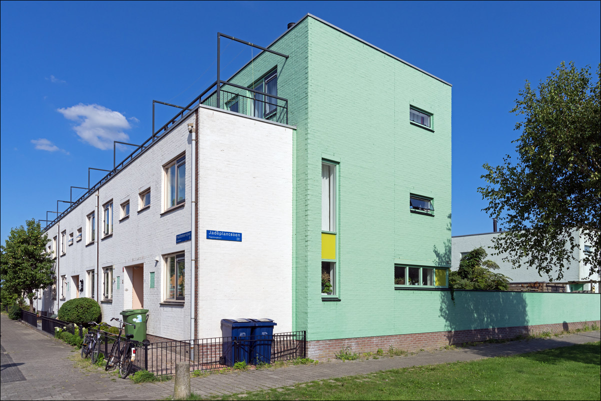 Almere Buiten Regenboogbuurt kleuren