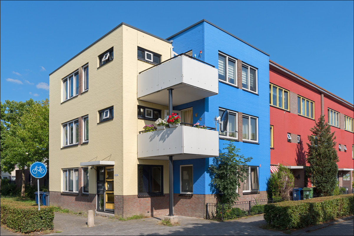 Almere Buiten Regenboogbuurt kleuren