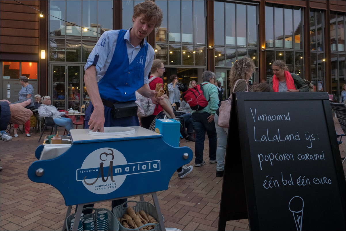 Openluchtfilm Lalaland in Almere Haven