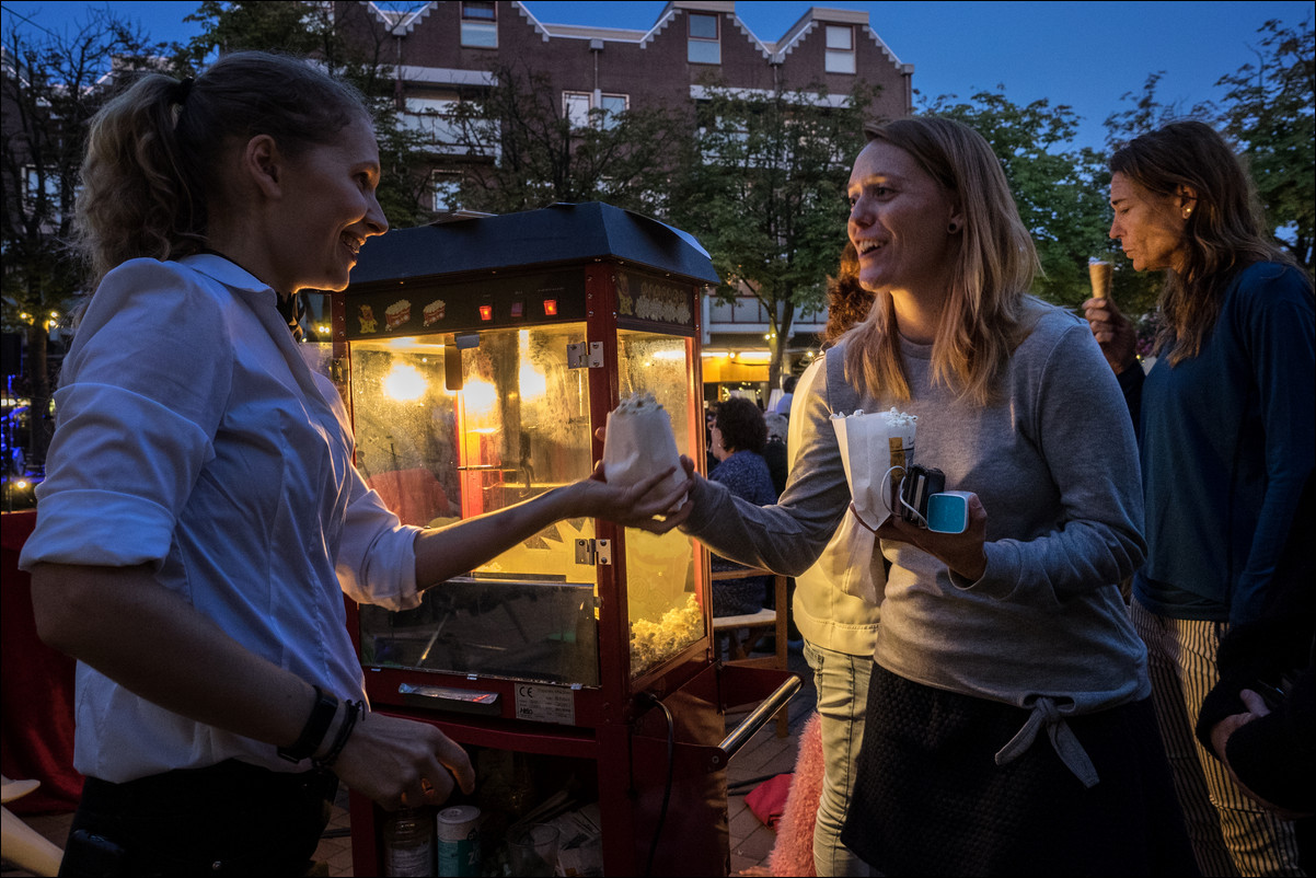 Openluchtfilm Lalaland in Almere Haven