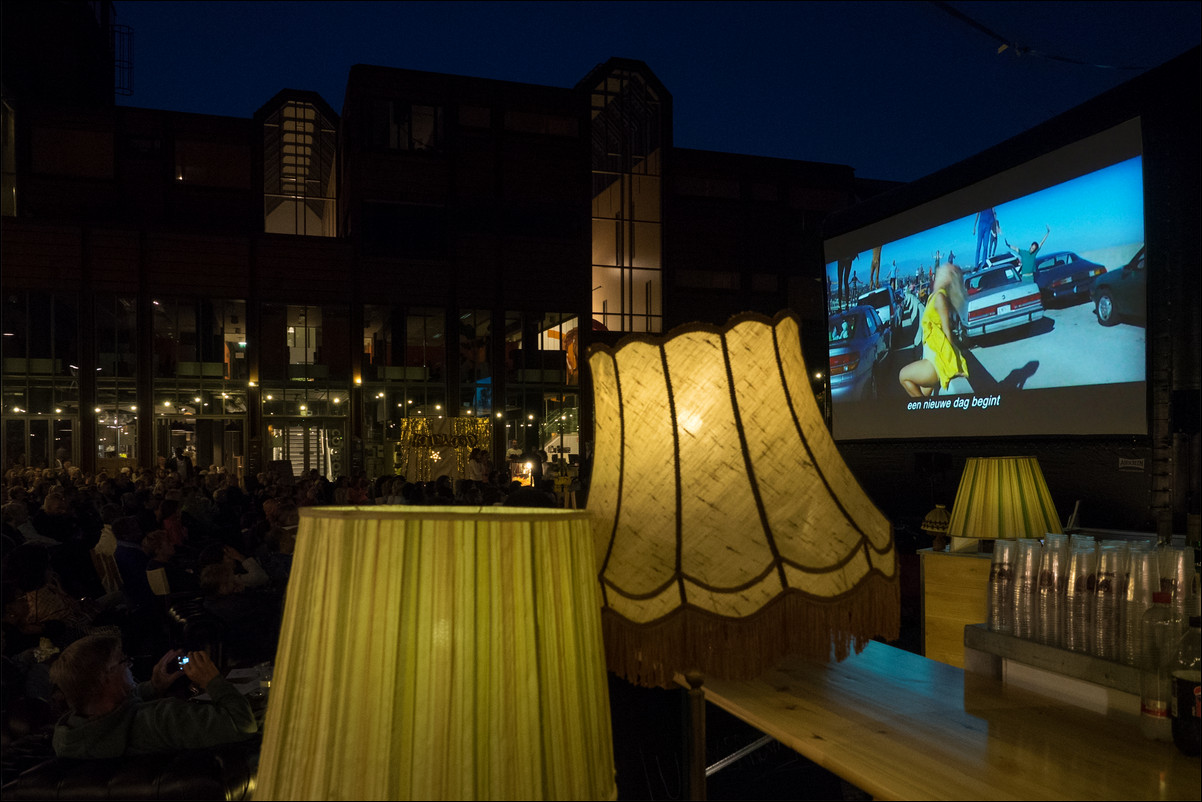 Openluchtfilm Lalaland in Almere Haven