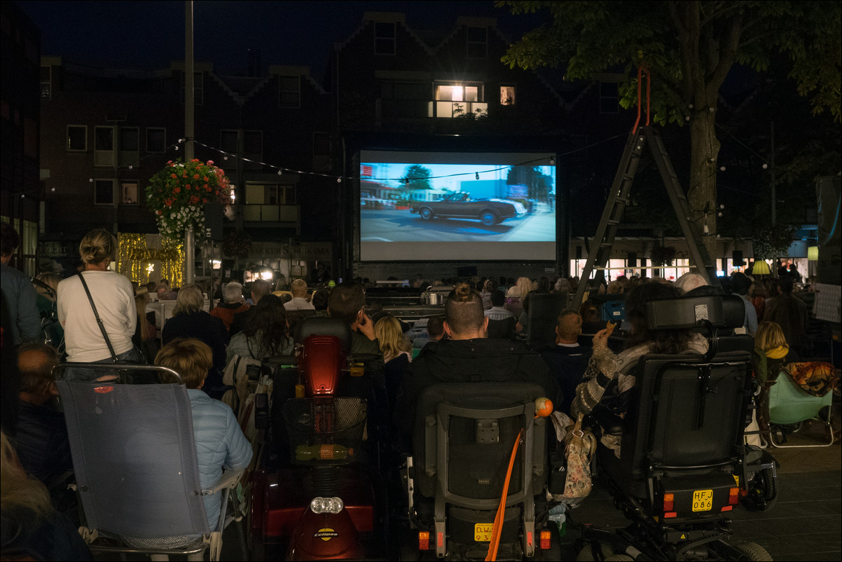 Openluchtfilm Lalaland in Almere Haven