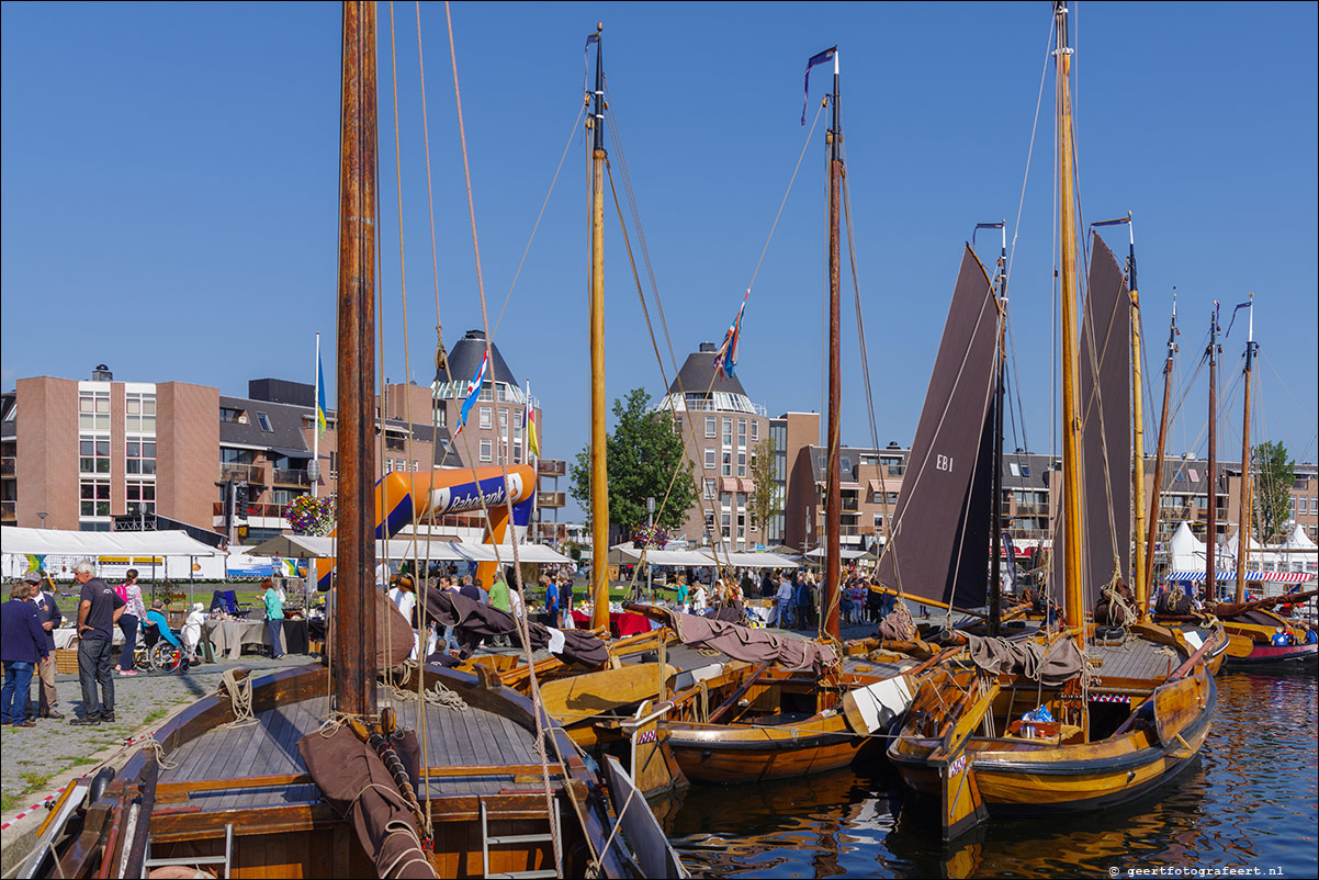 Almere havenfestival met Botter