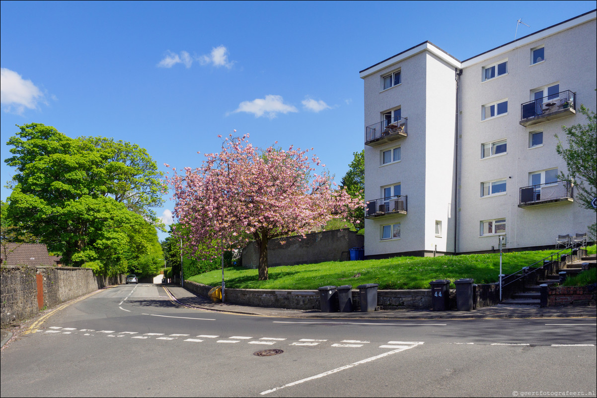 wandeling langs de Muur van Antoninus Schotland Bowling Station - Bearsden