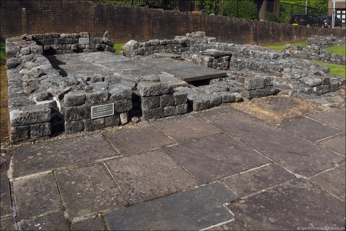 wandeling langs de Muur van Antoninus Schotland Bowling Station - Bearsden