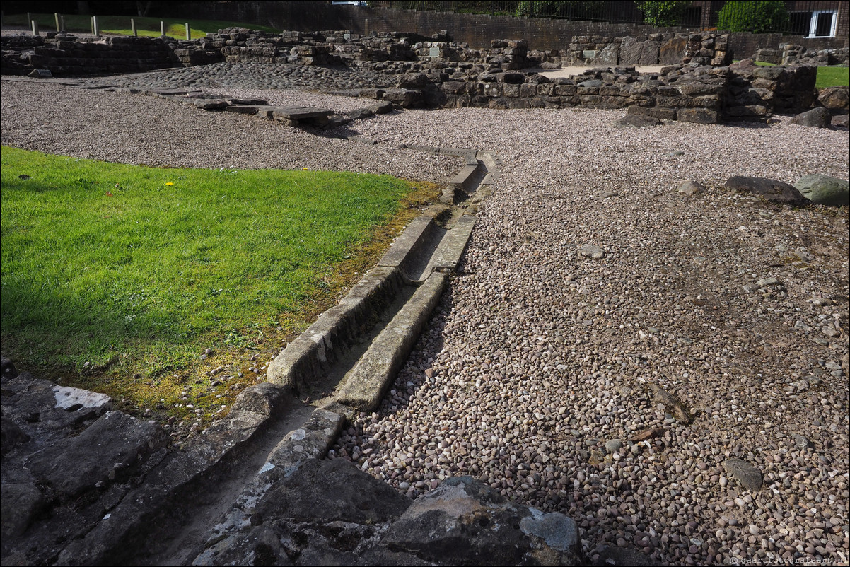 wandeling langs de Muur van Antoninus Schotland Bowling Station - Bearsden