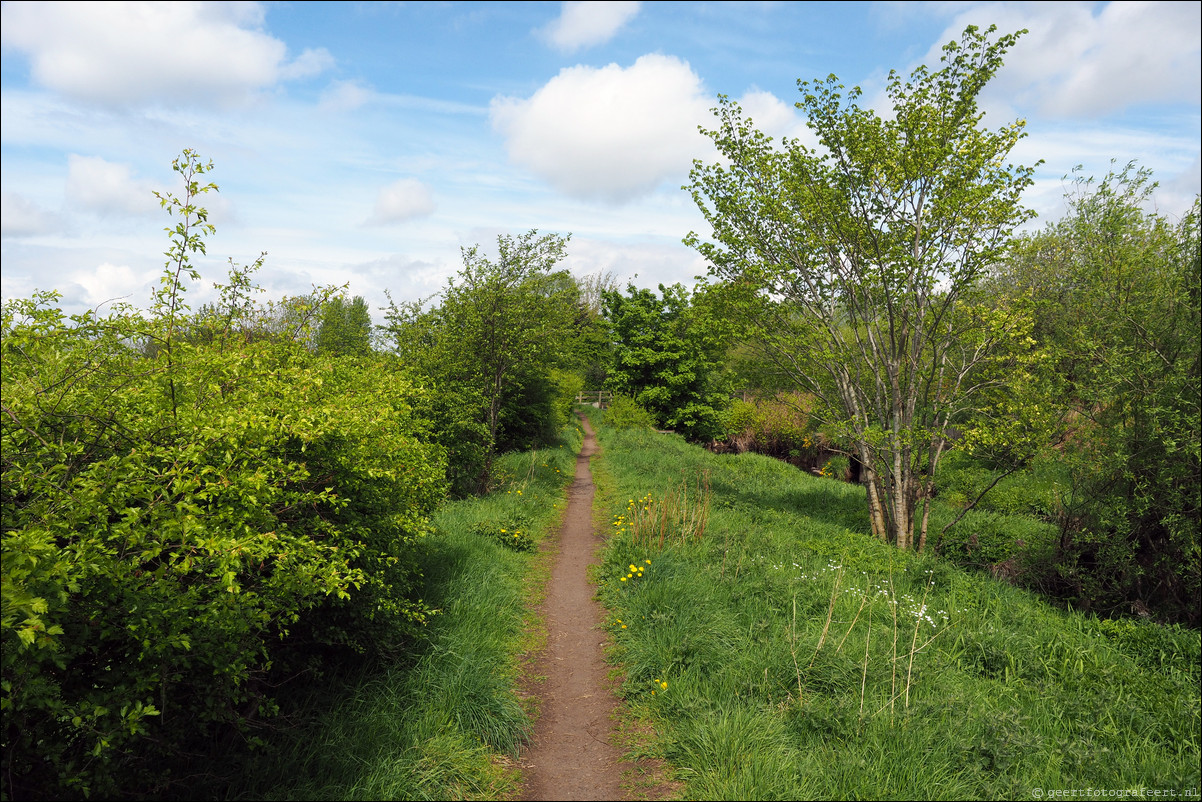 wandeling langs de Muur van Antoninus Schotland Bearsden - Kirkintilloch