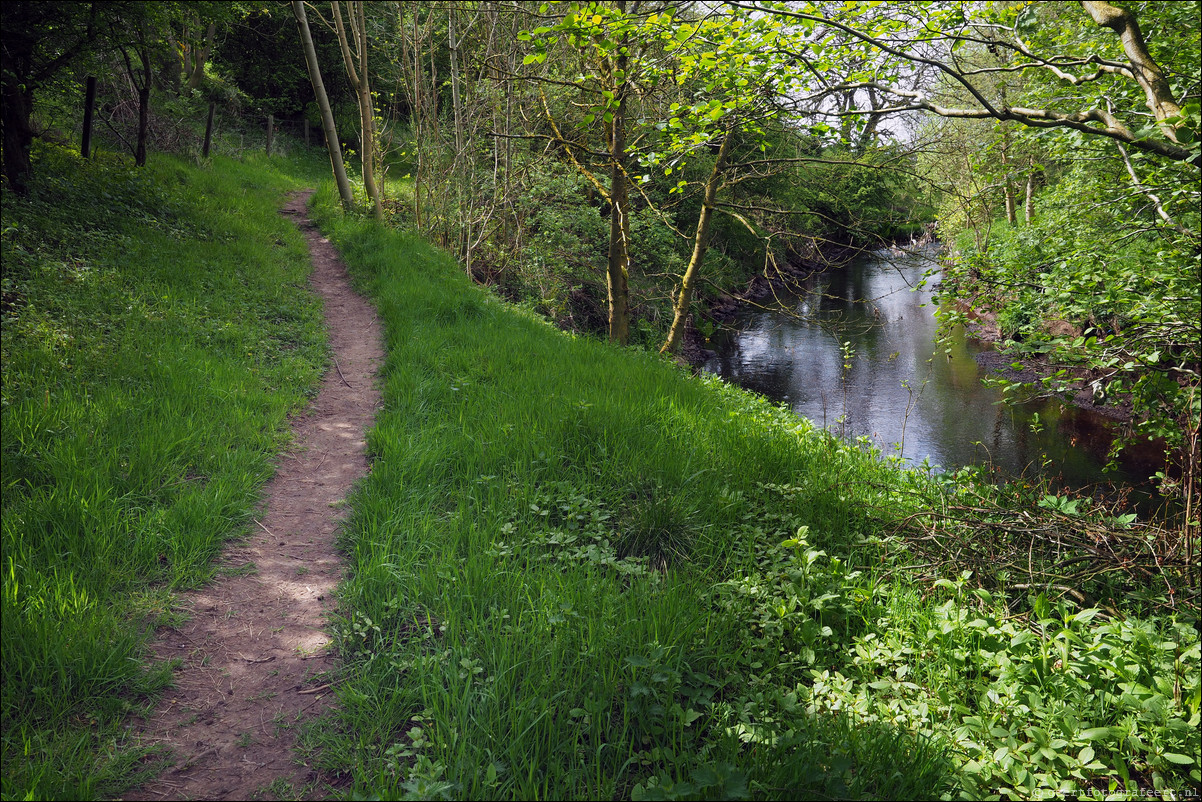 wandeling langs de Muur van Antoninus Schotland Bearsden - Kirkintilloch