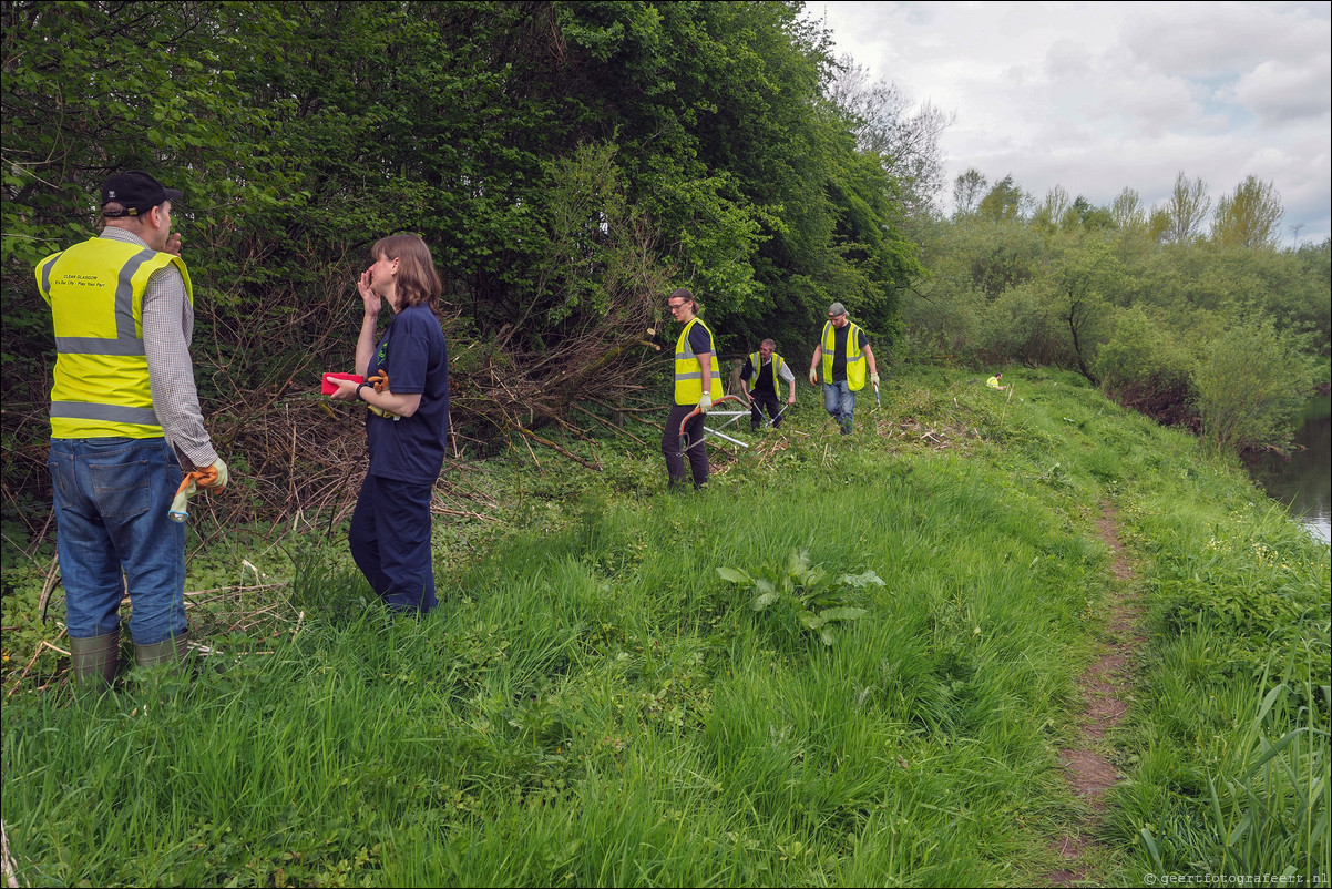 wandeling langs de Muur van Antoninus Schotland Bearsden - Kirkintilloch