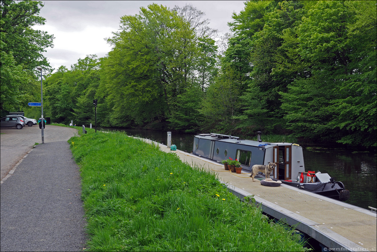 wandeling langs de Muur van Antoninus Schotland Bearsden - Kirkintilloch