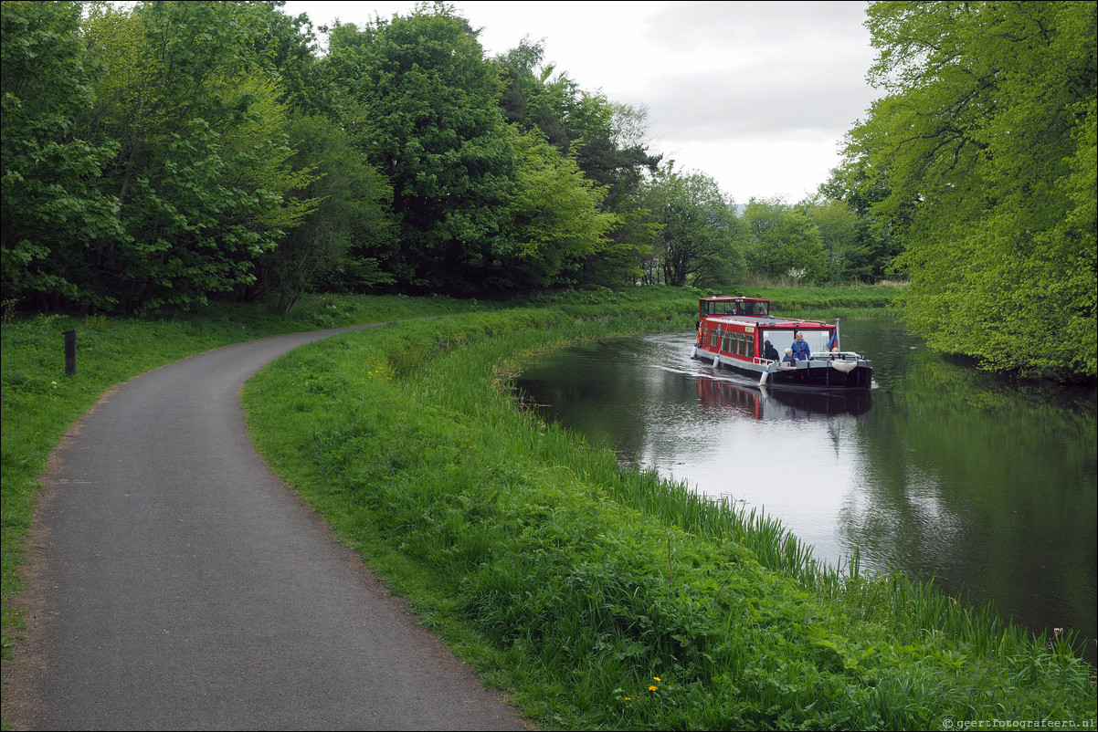 wandeling langs de Muur van Antoninus Schotland Bearsden - Kirkintilloch