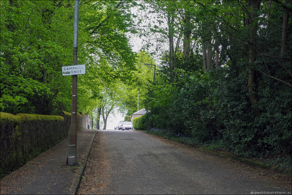 wandeling langs de Muur van Antoninus Schotland Bearsden - Kirkintilloch