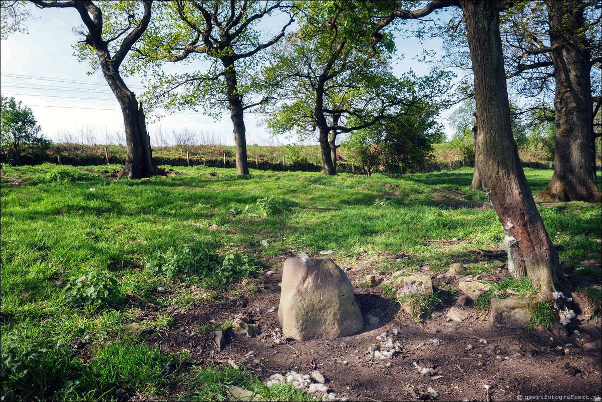 wandeling langs de Muur van Antoninus Schotland Castlecary - Mumrills