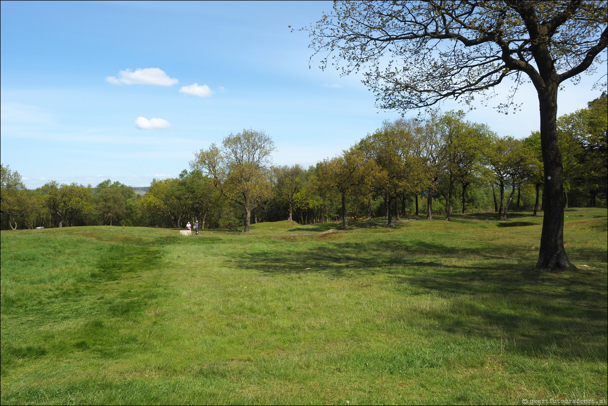 wandeling langs de Muur van Antoninus Schotland Castlecary - Mumrills