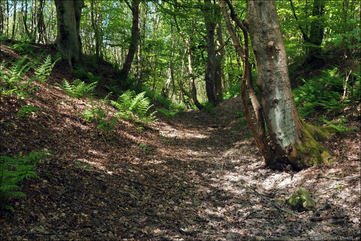 wandeling langs de Muur van Antoninus Schotland Castlecary - Mumrills