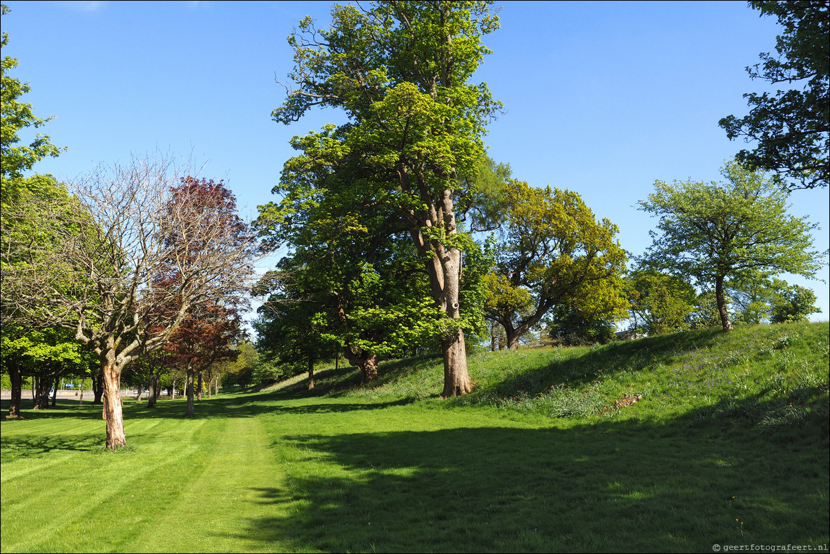 wandeling langs de Muur van Antoninus Schotland Castlecary - Mumrills