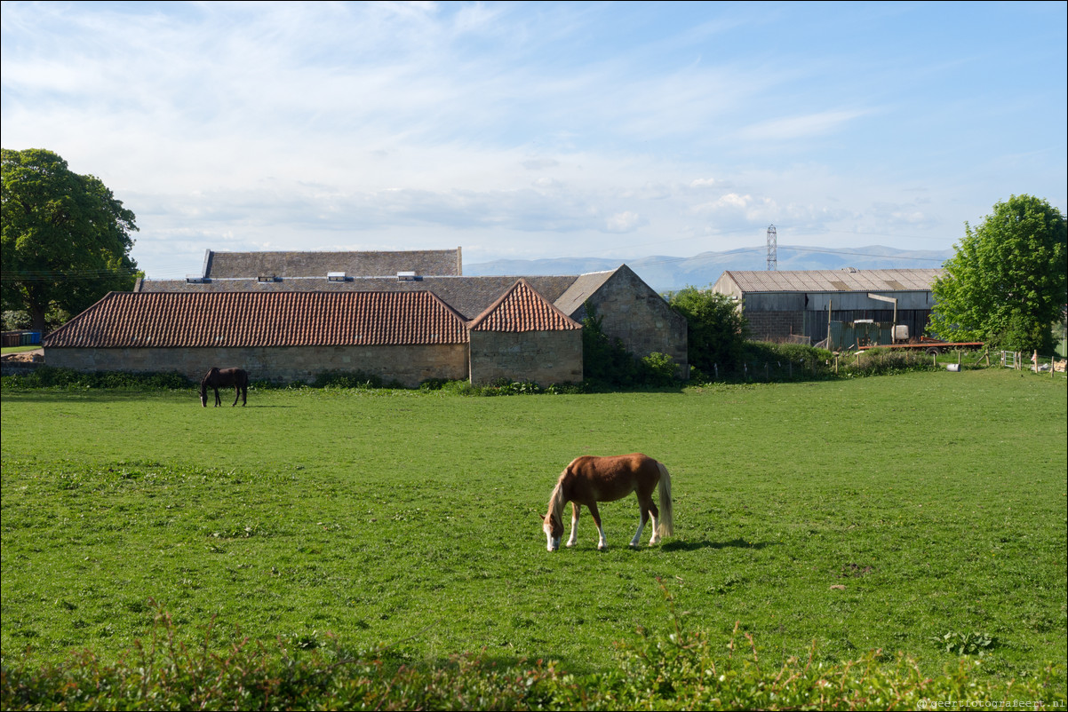 wandeling langs de Muur van Antoninus Schotland Castlecary - Mumrills